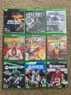 XBOX Series X/ ONE  Games