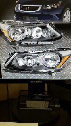 08-12 Honda Accord 4Dr Headlights