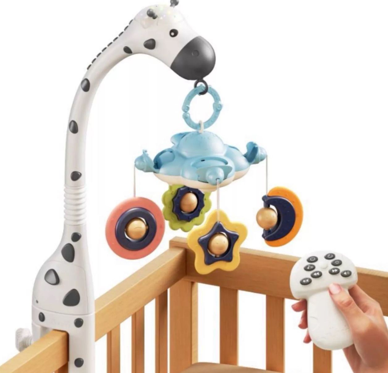 Safari 3-in-1 Baby Crib Toy Mobile
