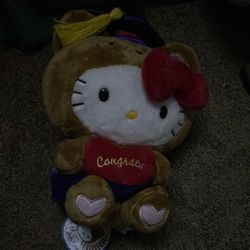 Graduation Hello Kitty Plushie