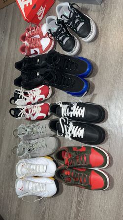 Nike & Jordan Sneaker Lot – 8 Pairs