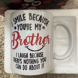 I Smile Because You’re My Brother Mug