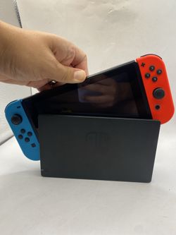 Nintendo Switch Neon Red Blue Console + Dock Switch 1 Handheld Minty switch 1