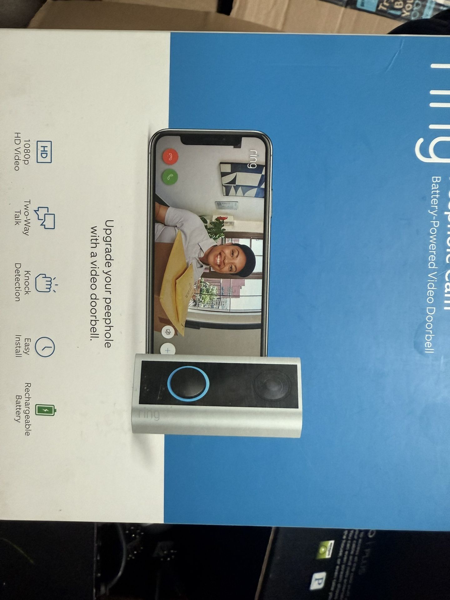 peephole Ring camera