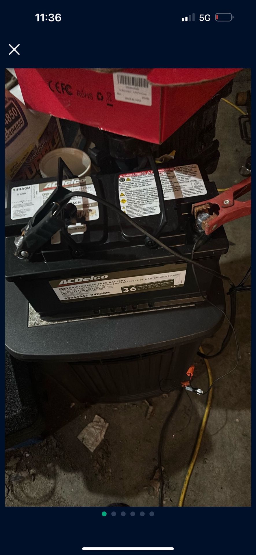 850 Cc Battery Never Been Installed