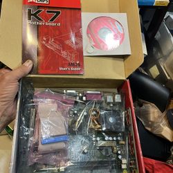 PC Chips FSB266 K7 Mother Board  Model M825
