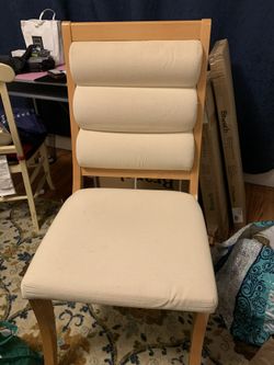 Wooden Chair (padded, Large)