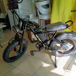 DRIFT.SLIDE Electric Bike for Adults, 1500W Peak Motor, Full Suspension E Mountain Bike,20"×4.0" Fat Tire, 48V/20AH Removable Battery. 28 mph-Range 60