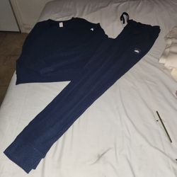 Alo Yoga Navy Blue Set