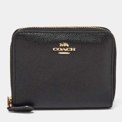 Coach Black Leather Wallet