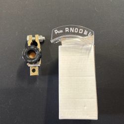 Column Shifter Indicator, And A Battery Disconnect Switch