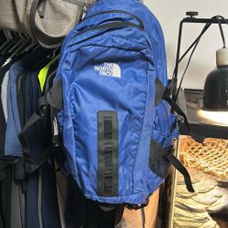 North face Backpack Blue And Black 