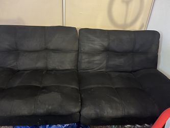 Black Foldable Couch