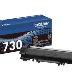 Brother Genuine Standard Yield Toner Cartridge, TN730, Replacement Black Toner, Page Yield Up To 1,200 Pages, Amazon Dash Replenishment Cartridge,1 Pa
