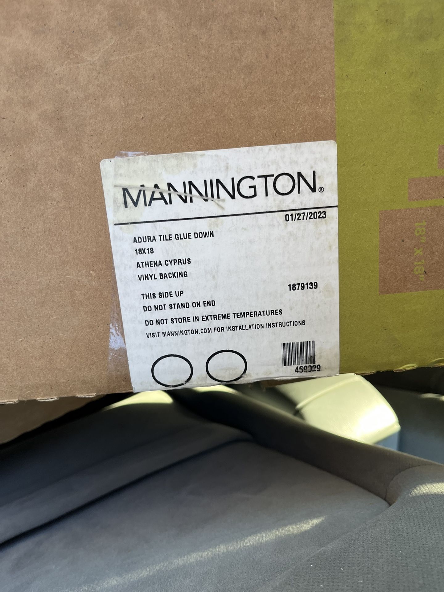 Mannington adura Tile Glue Down