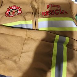 Boy Fireman Halloween Costume