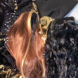 3 Synthetic Wigs 