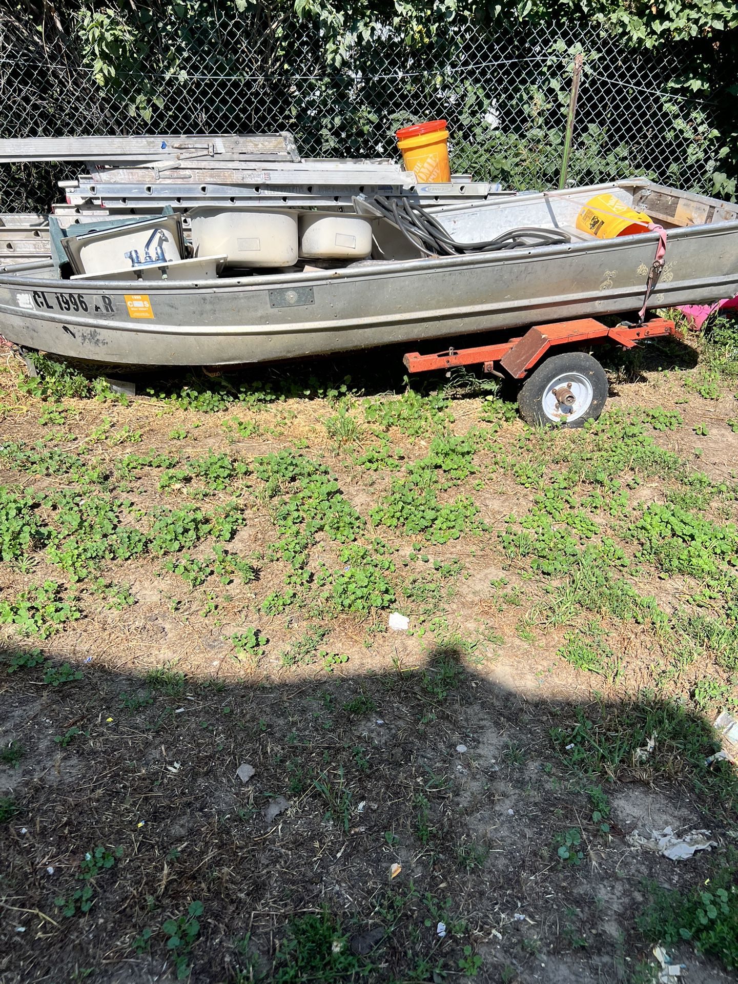 Boat And Trailer 