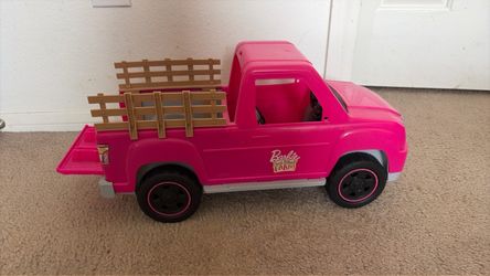 Barbie farm truck