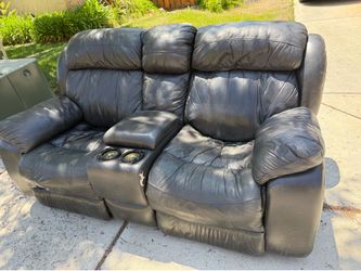 Free power recliner sofa couch loveseat