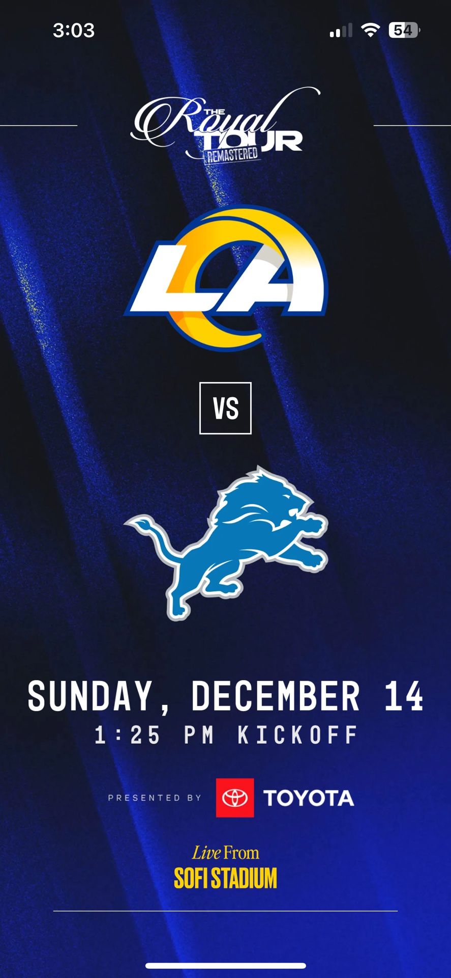 Rams Vs Lions