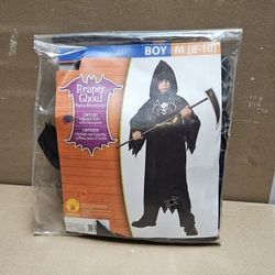 NEW Reaper Ghoul Costume Size Boy M (8-10)