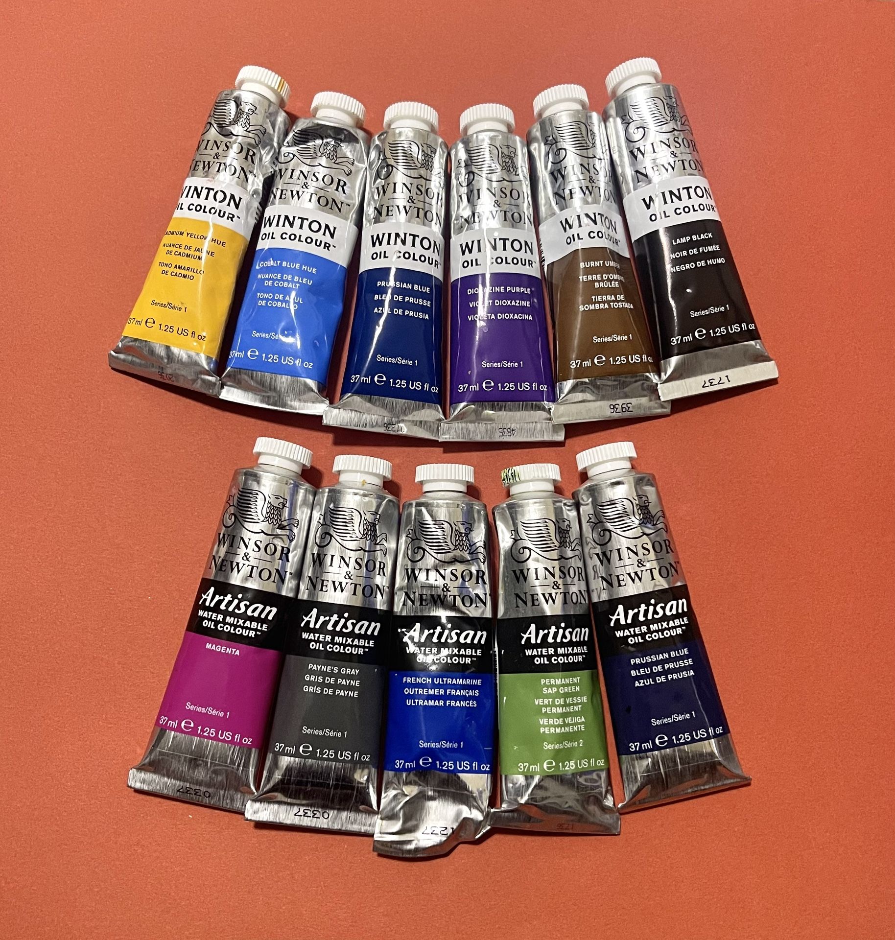 Winsor & Newton Oil Paint Set - Multicolor