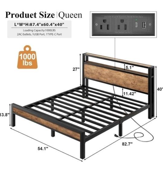 Queen Bed Frame