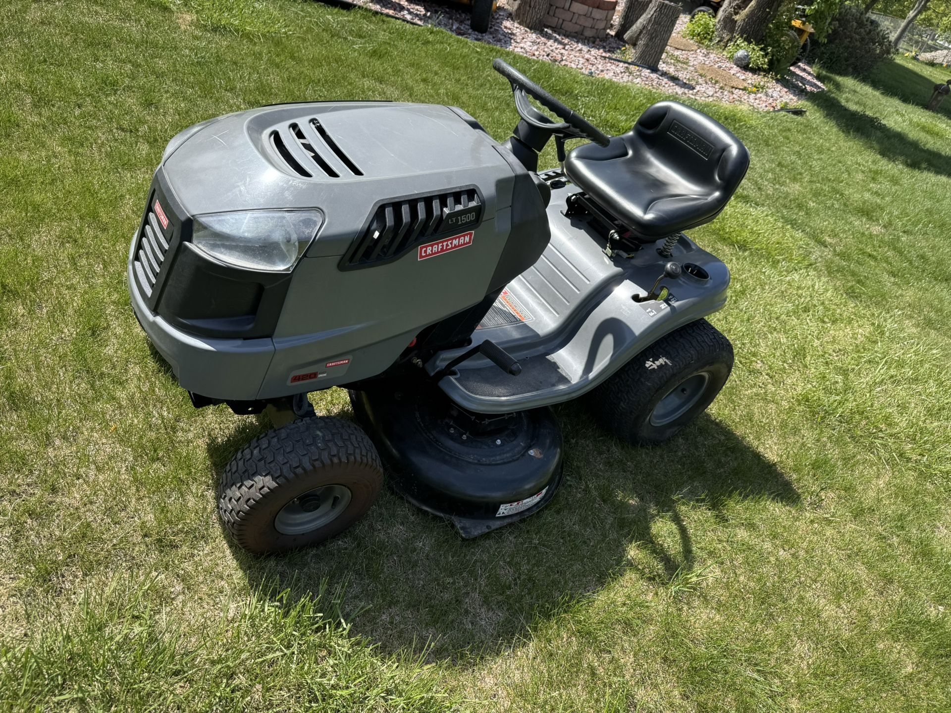Craftsman LT1500 42” Riding Mower