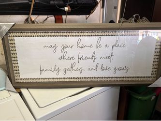 NEW Kirklands framed home decor