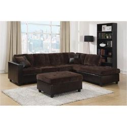 Brand New Reversible Chaise Sectional