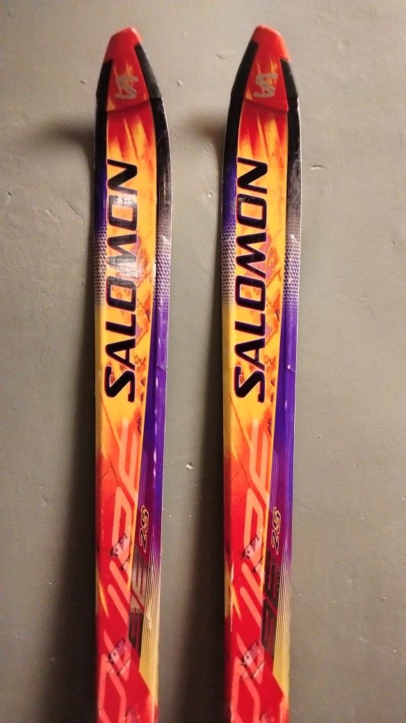 Salomon Equipe 9100 9E 2S 203 cm. Cross Country Skis, Marker's