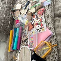 FREE Craft Supplies Cricut Wood Crafts Vinyl Easter Crafts Etc