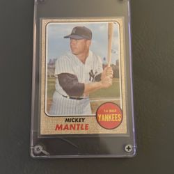 Mickey Mantle Topps Card 