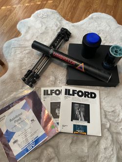 35mm Film Equipment & Development Darkroom Kit