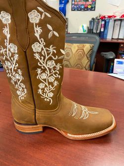 Botas Vaqueras de piel para Mujer