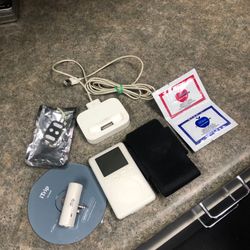 iPod original with case, charger, remote...