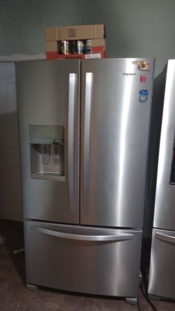 Stainless  steel  refrigerator