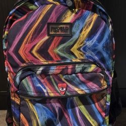 JWorld New York Rolling Backpack – Colorful Pattern – Great Condition