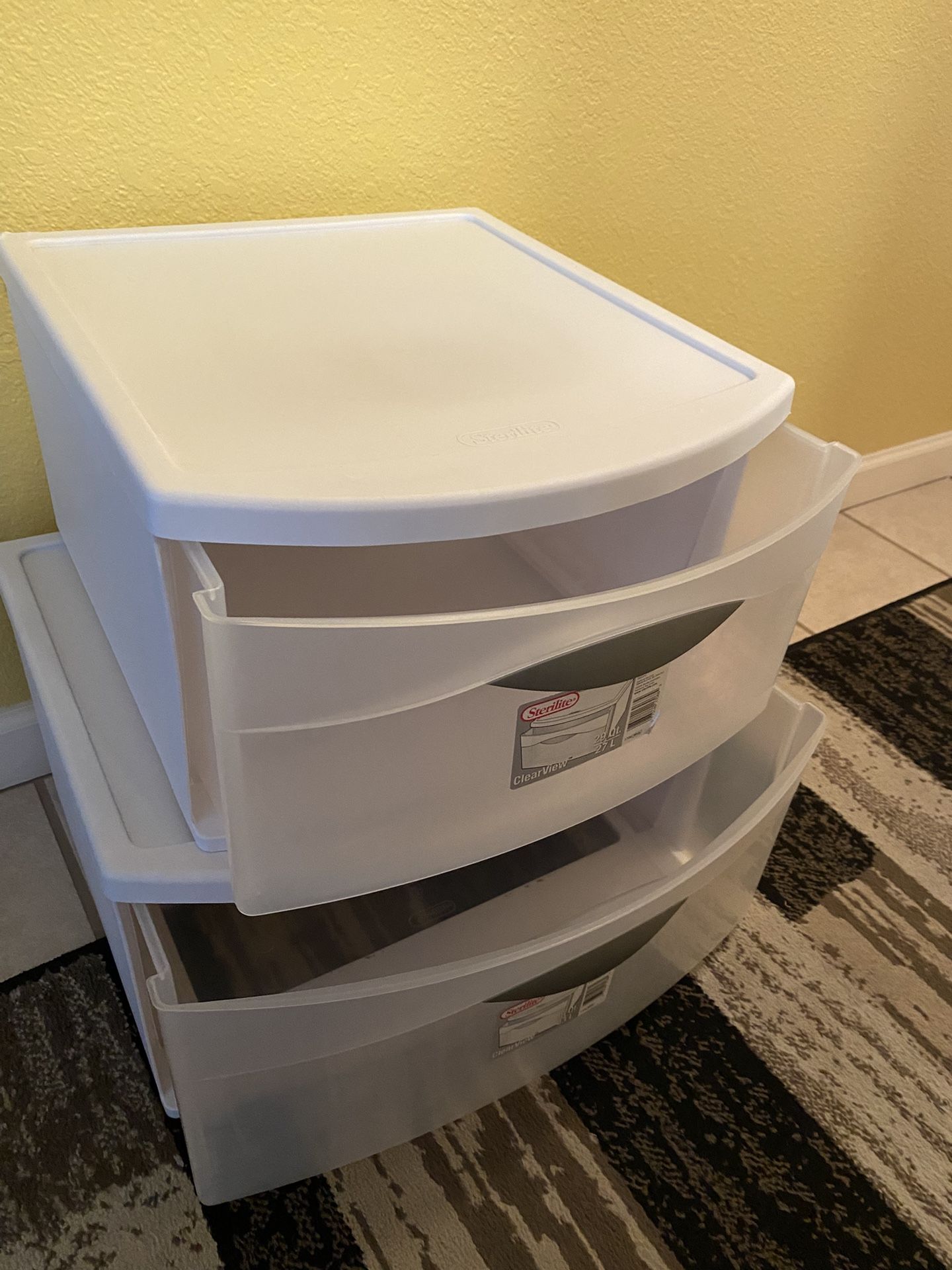 Sterilite Storage Box set of 2