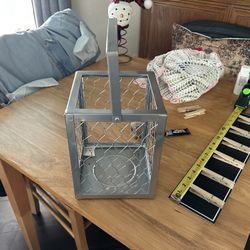 Country chic candleholders