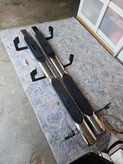 07- 14 sierra extended cab side steps!