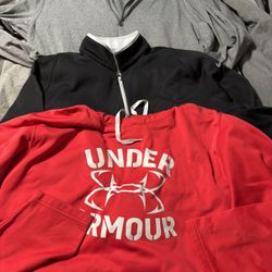 Mens Size XL Under Armour And Nike Lot