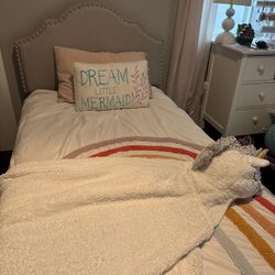 Upholstered Twin Bed