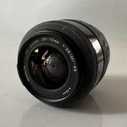 Minolta AF Zoom 35-70mm 1:35(22)-45 Lens for Sony Minolta A Mount Japan