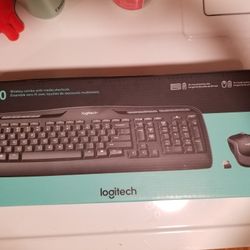 Logitech Keyboard And Wireless Mouse