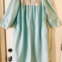 Vintage Sears Full Length Winter Nightgown