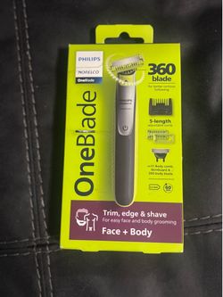 Philips Norelco OneBlade 360 Face + Body electric shaver