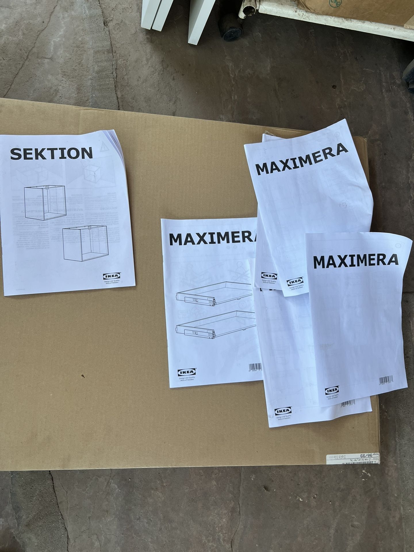 IKEA Sektion And Maximera Lot