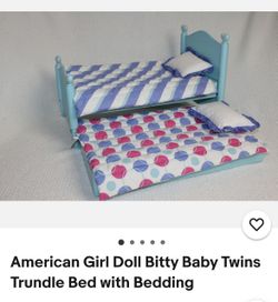 American Girl - Bitty Baby Twin Bed